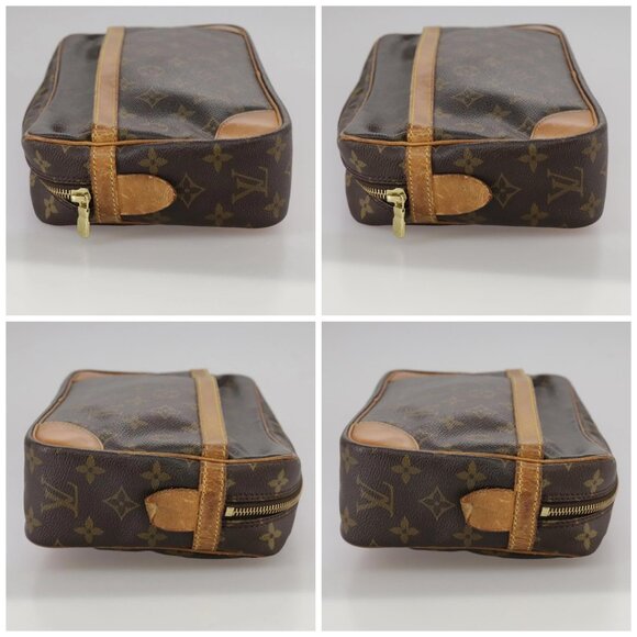 LOUIS VUITTON Monogram Compiegne 28 Clutch Bag M51845 LV Auth 106986 - Picture 16 of 16